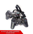 GAMEPAD USB DOUBLE MTECH MT-830D HITAM - JOYSTICK M-TECH PC LAPTOP